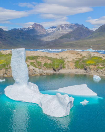 Iceberg in South Greenland